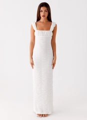 Senses Midi Dress - White