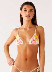 Soffa Bikini Top - Yellow Flower