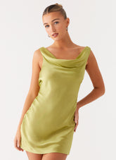 Tiegan Mini Dress - Lime