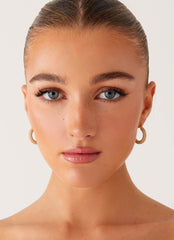 Violet Earrings - Gold