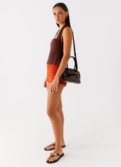 Agency Shoulder Bag - Chocolate