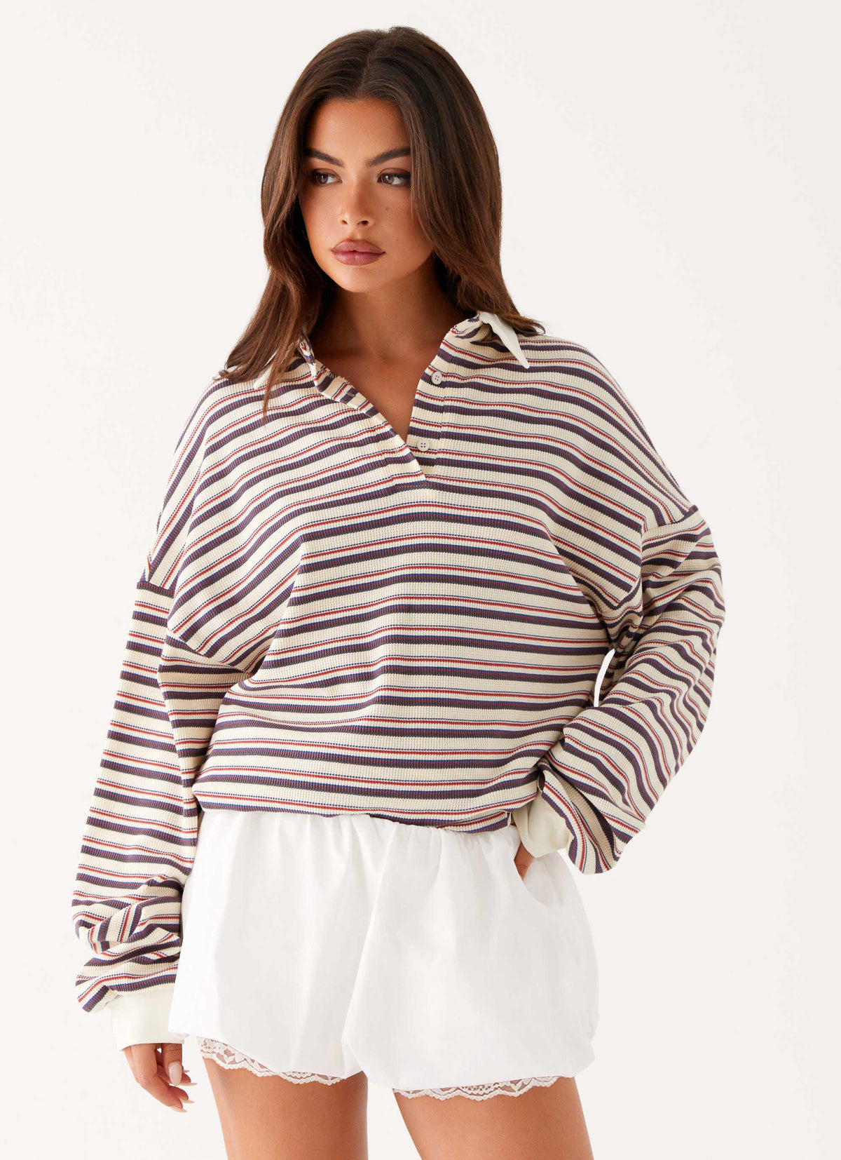 All Mine Bubble Skort - White