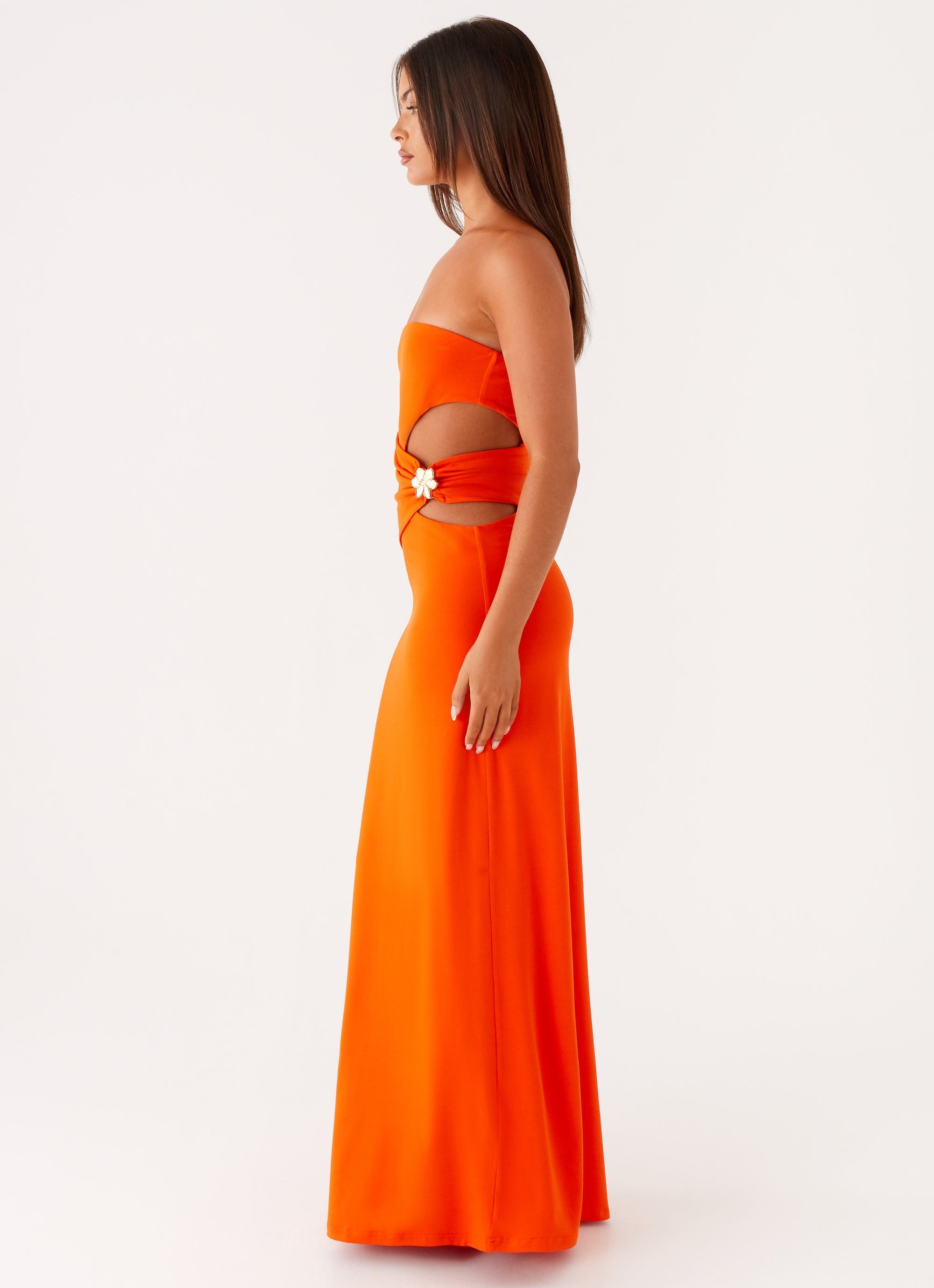 Anetta Maxi Dress - Orange