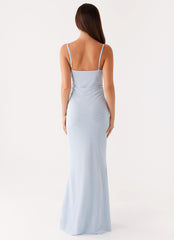 Anna Sophia Maxi Dress - Blue