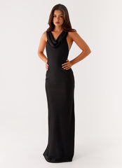 Arya Maxi Dress - Black