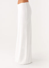 Ashi Maxi Skirt - White
