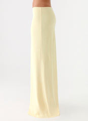 Ashi Maxi Skirt - Yellow