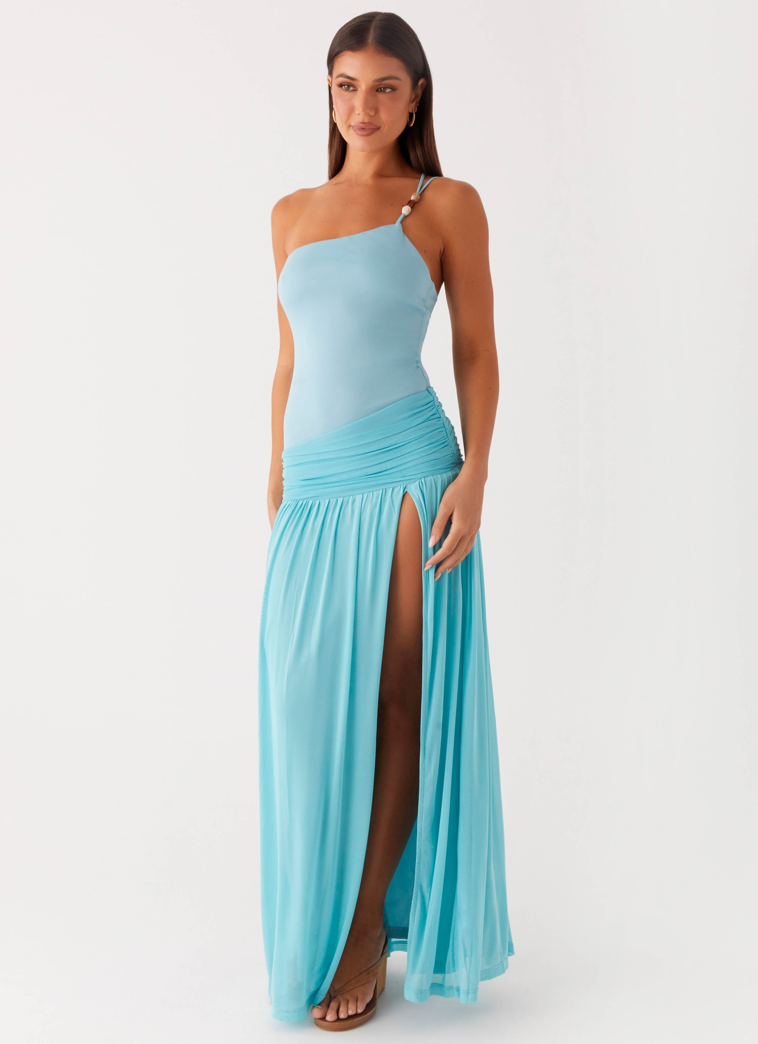 Aurelia Maxi Dress - Aqua