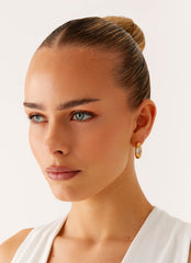 Beach Stroll Earrings - Gold