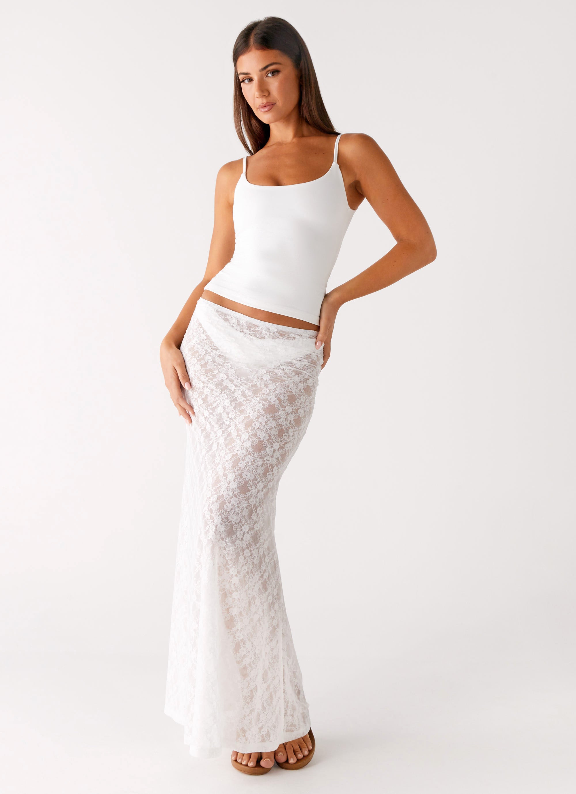 Blondie Tank Top - White