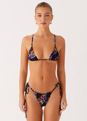 Calista Bikini Bottoms - Dark Floral