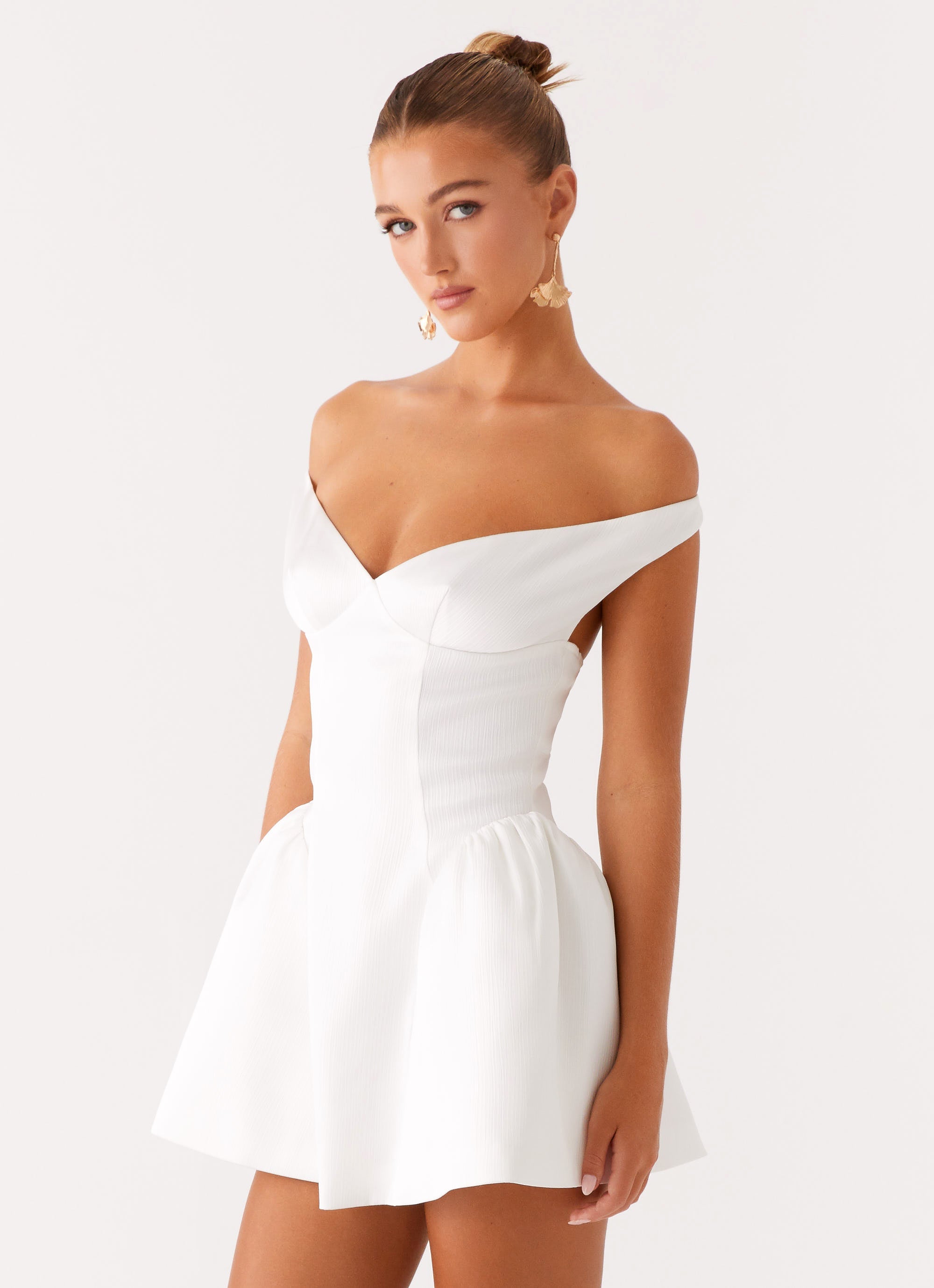 Cavella Mini Dress - White
