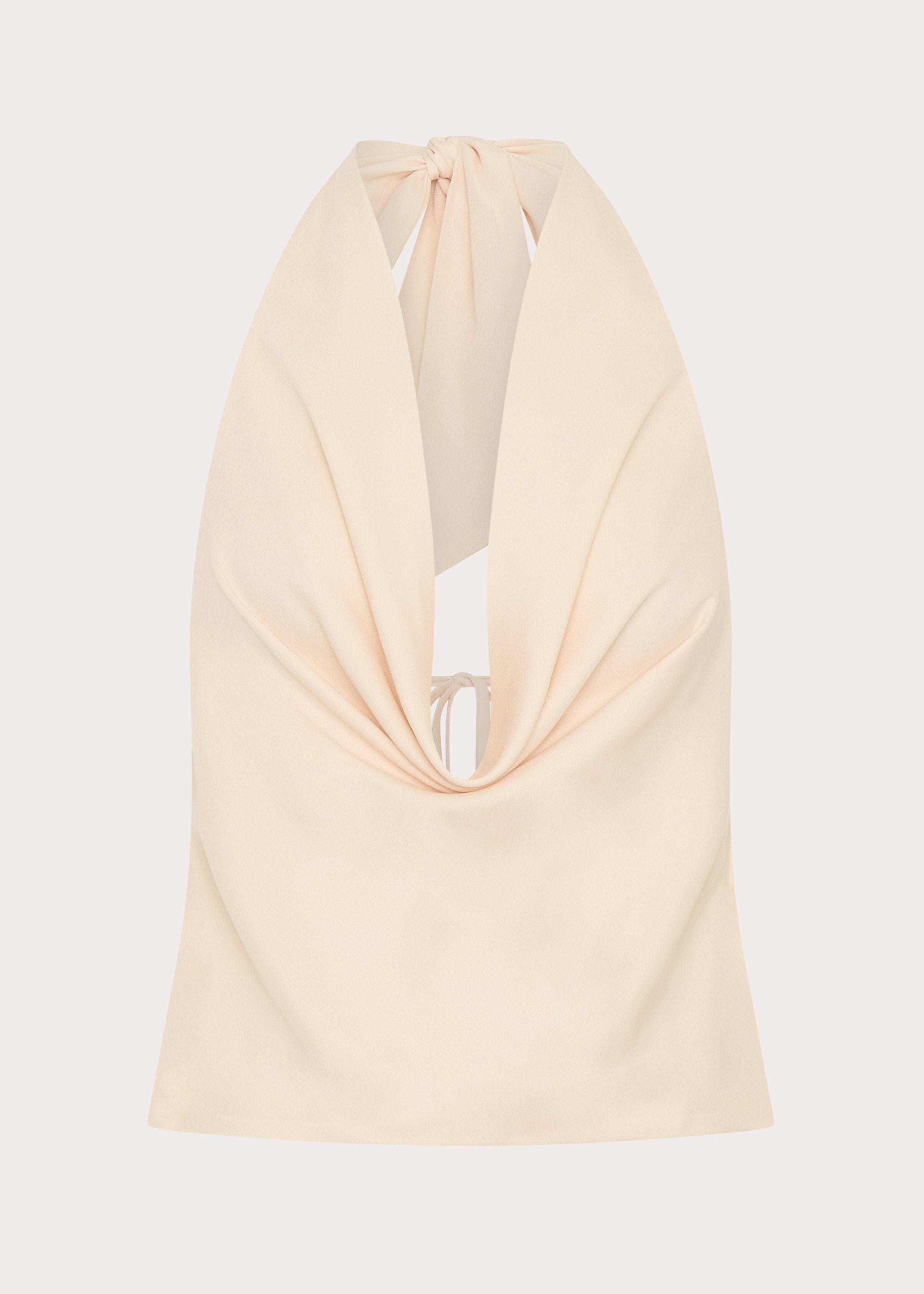 Charli Cowl Top - Lemon