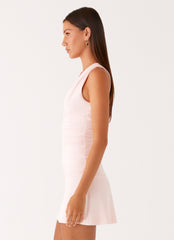 Cherry Sky Mini Dress - Pink