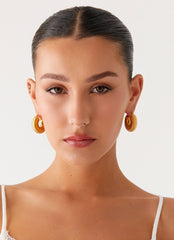 City Girl Earrings - Gold