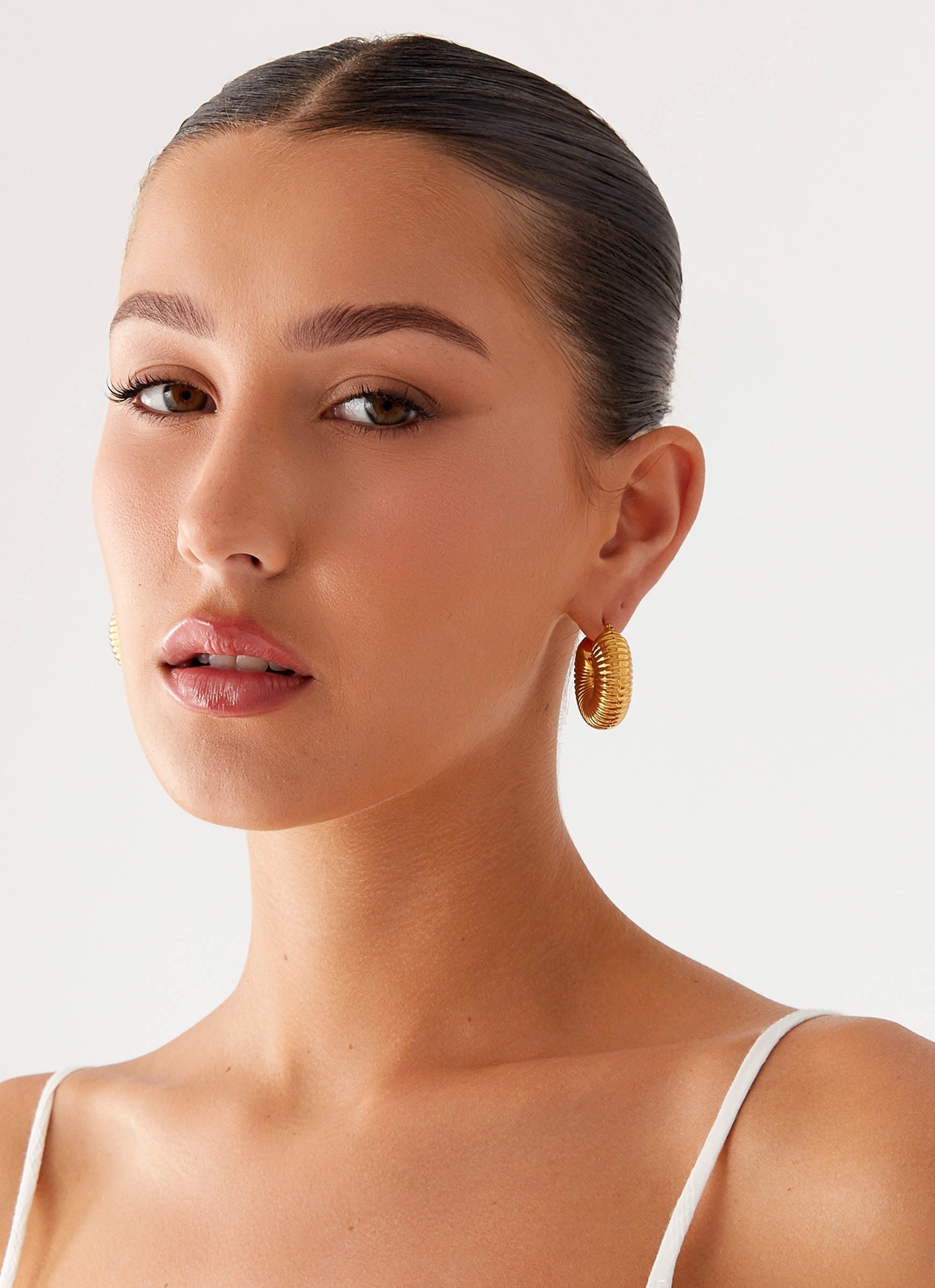 City Girl Earrings - Gold
