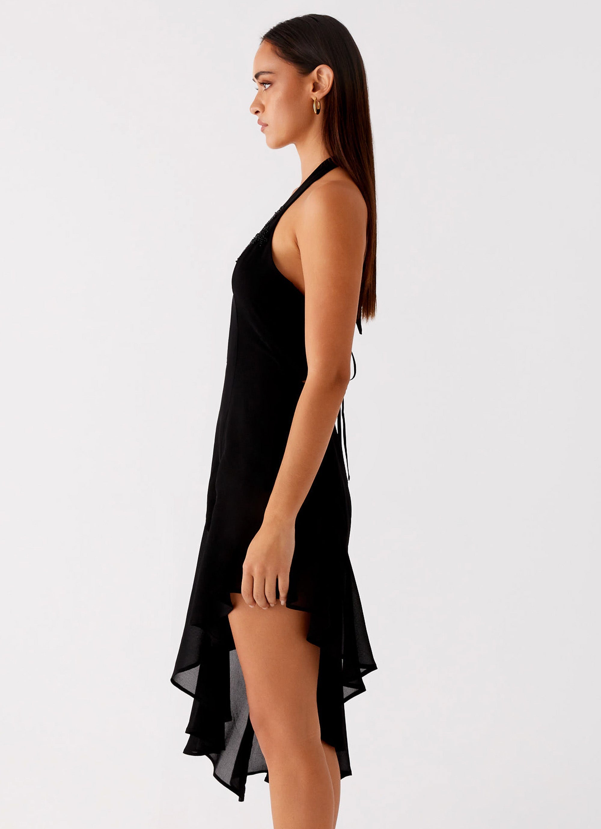 Clean Slate Midi Dress - Black