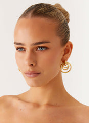 Cosmic Earrings - Gold