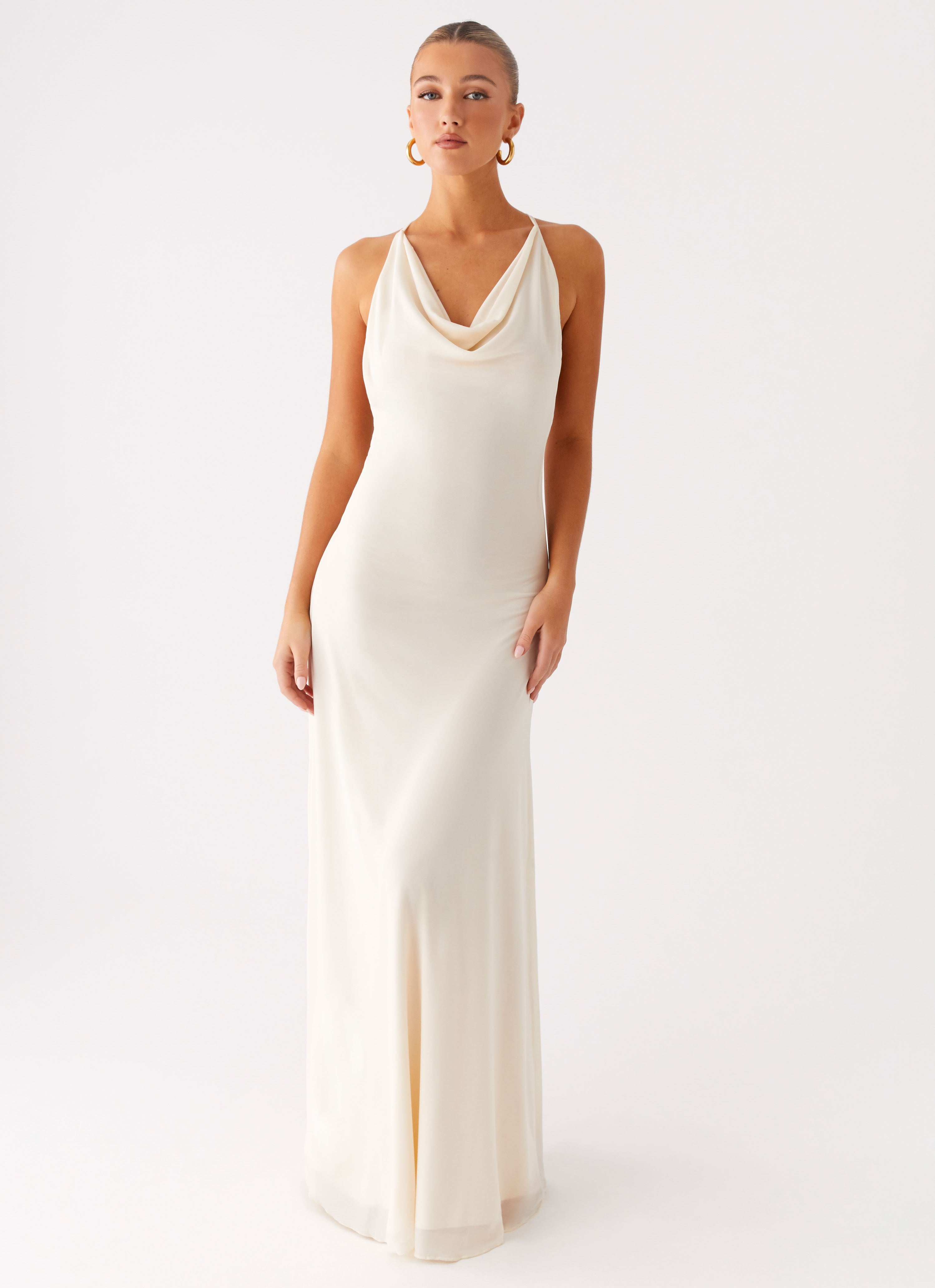 Dahliana Maxi Dress - Off White