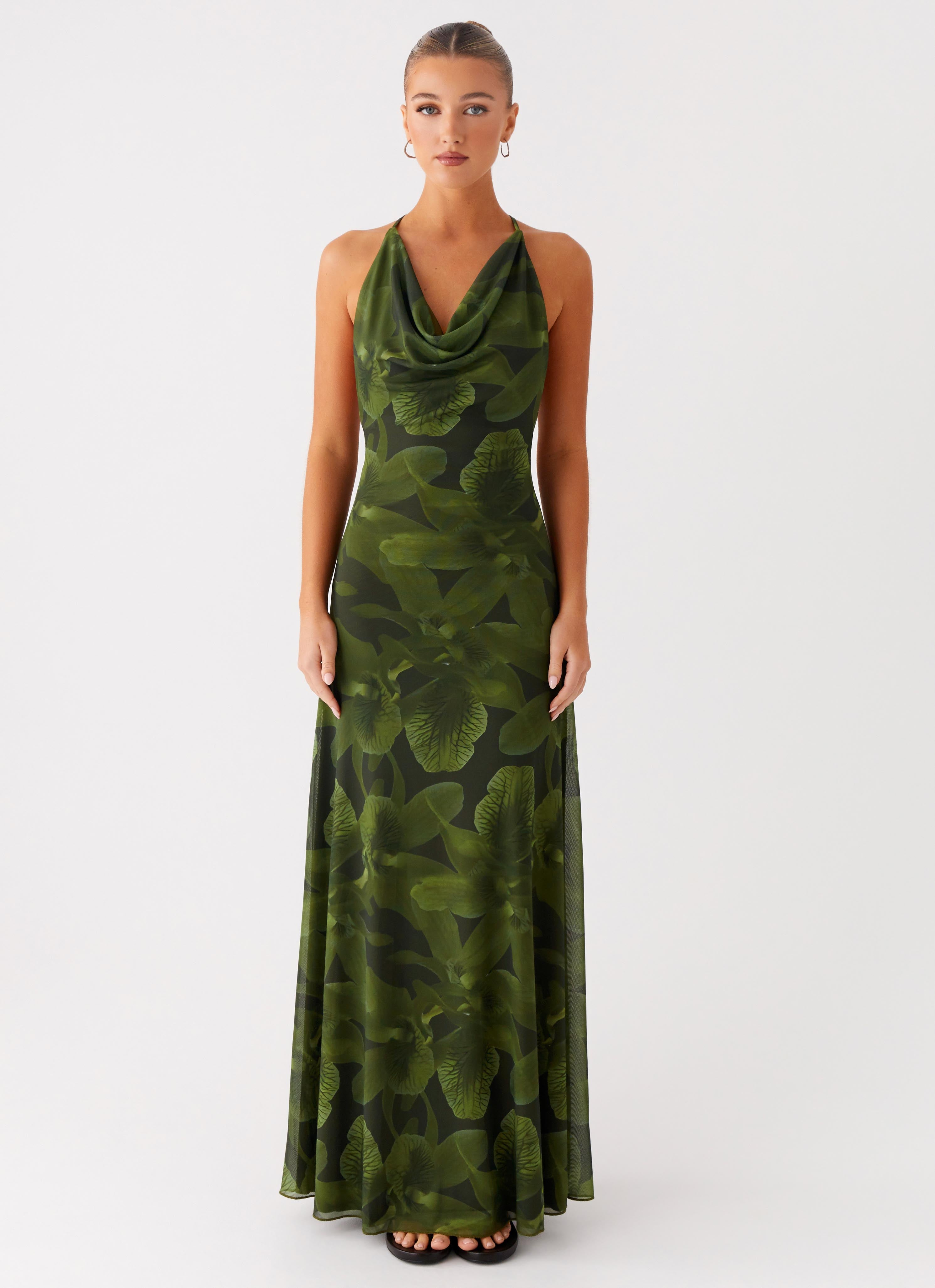 Dahliana Maxi Dress - Tropic Floral
