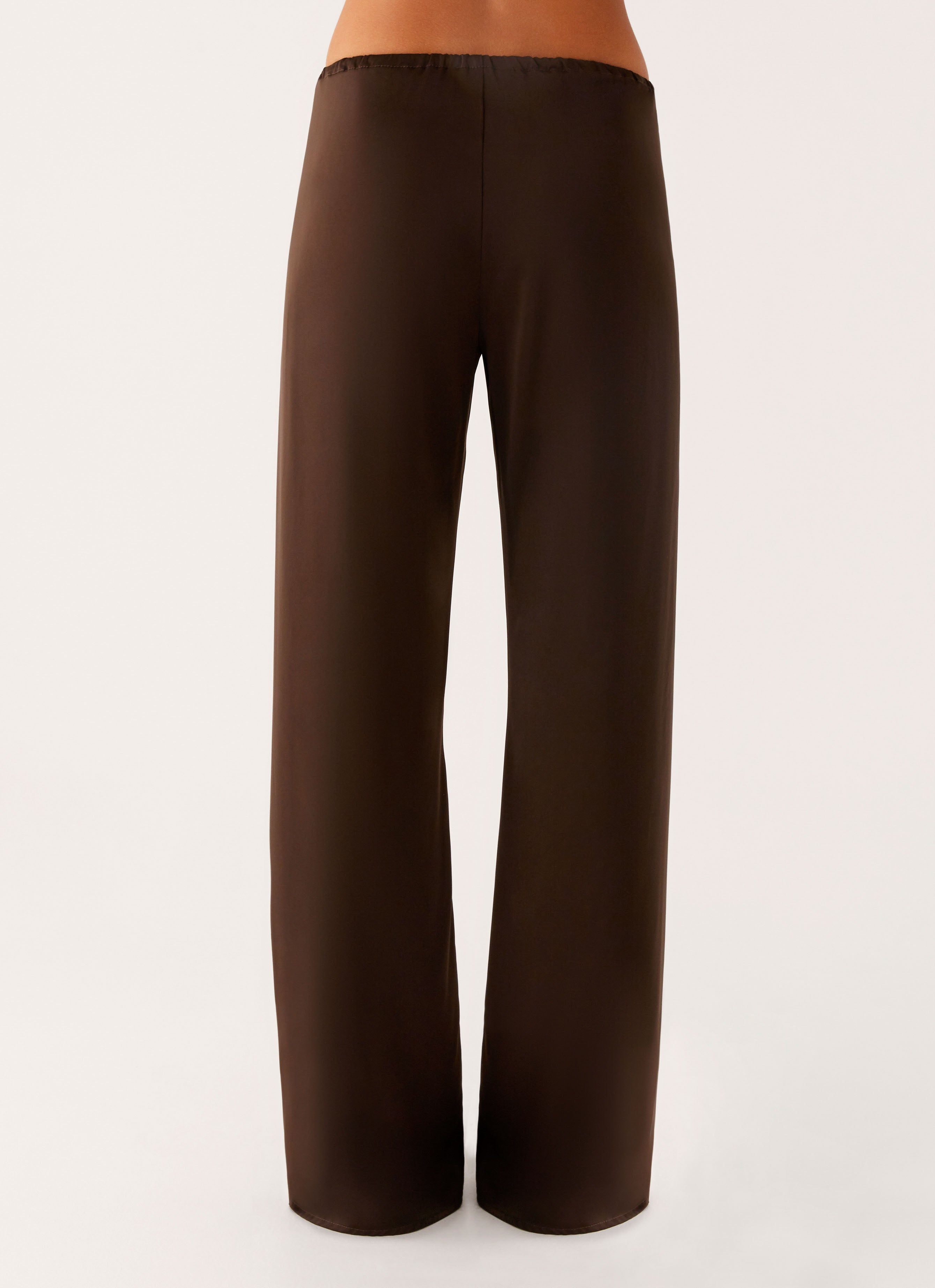 Deacon Low Rise Pants - Chocolate