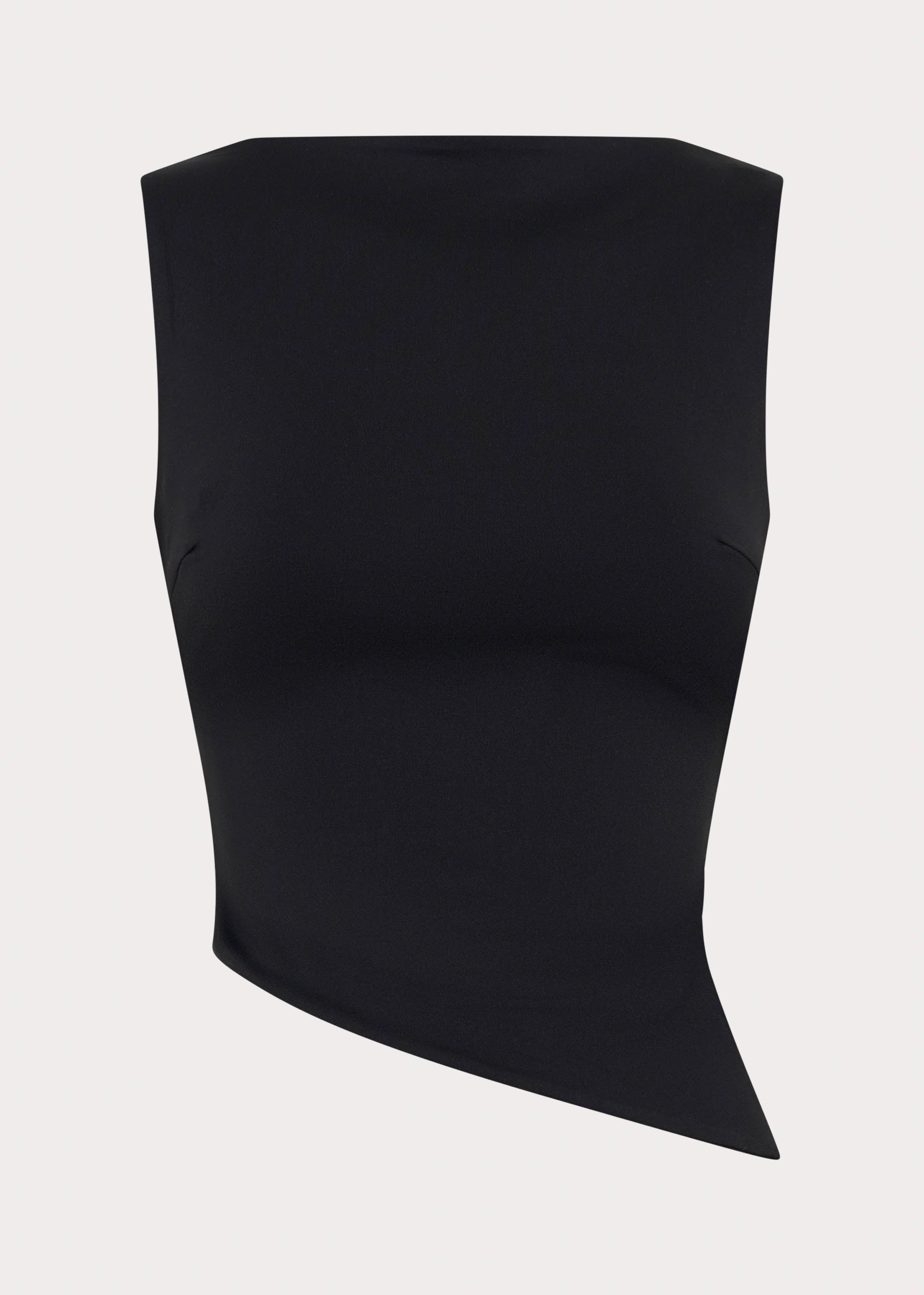 Elevate Tie Back Top - Black
