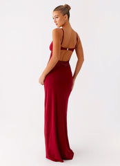 Envy Maxi Dress - Maroon