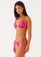 Gaia Bikini Top - Fuchsia