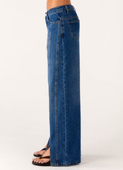 Grayson Straight Leg Jeans - Denim Blue