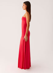 Hurts Like Hell Maxi Dress - Pink