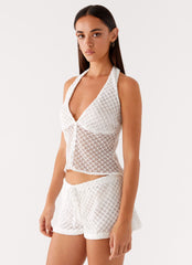 Imaan Shorts - White