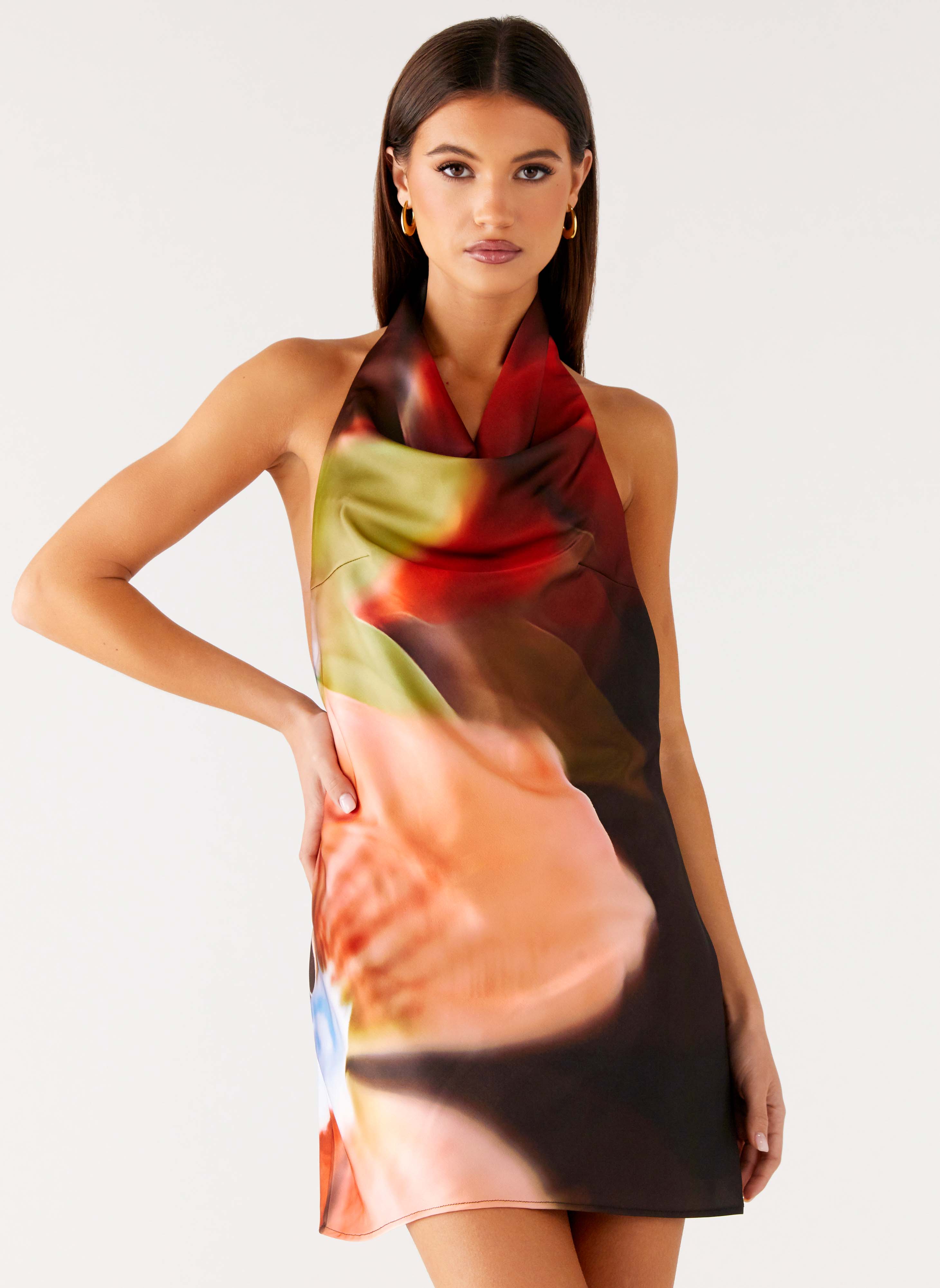 Iridessa Mini Dress - Moody Floral