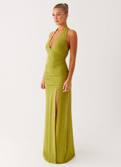 Island Muse Dress - Lime