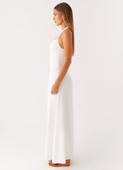 Jovanni Maxi Dress - White