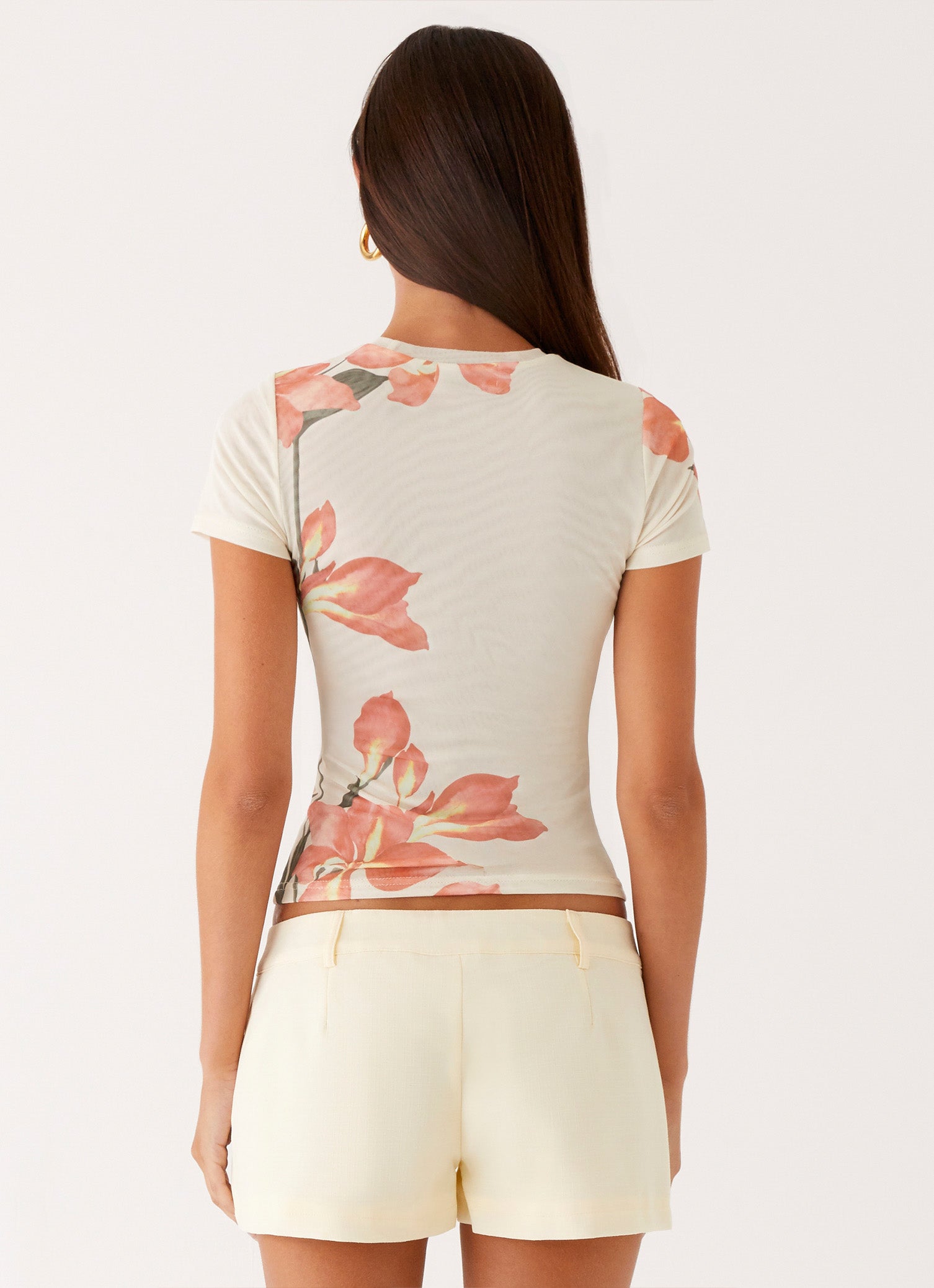 Kammy Low Rise Shorts - Butter