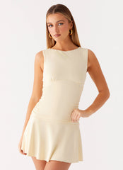 Kelda Mini Dress - Yellow