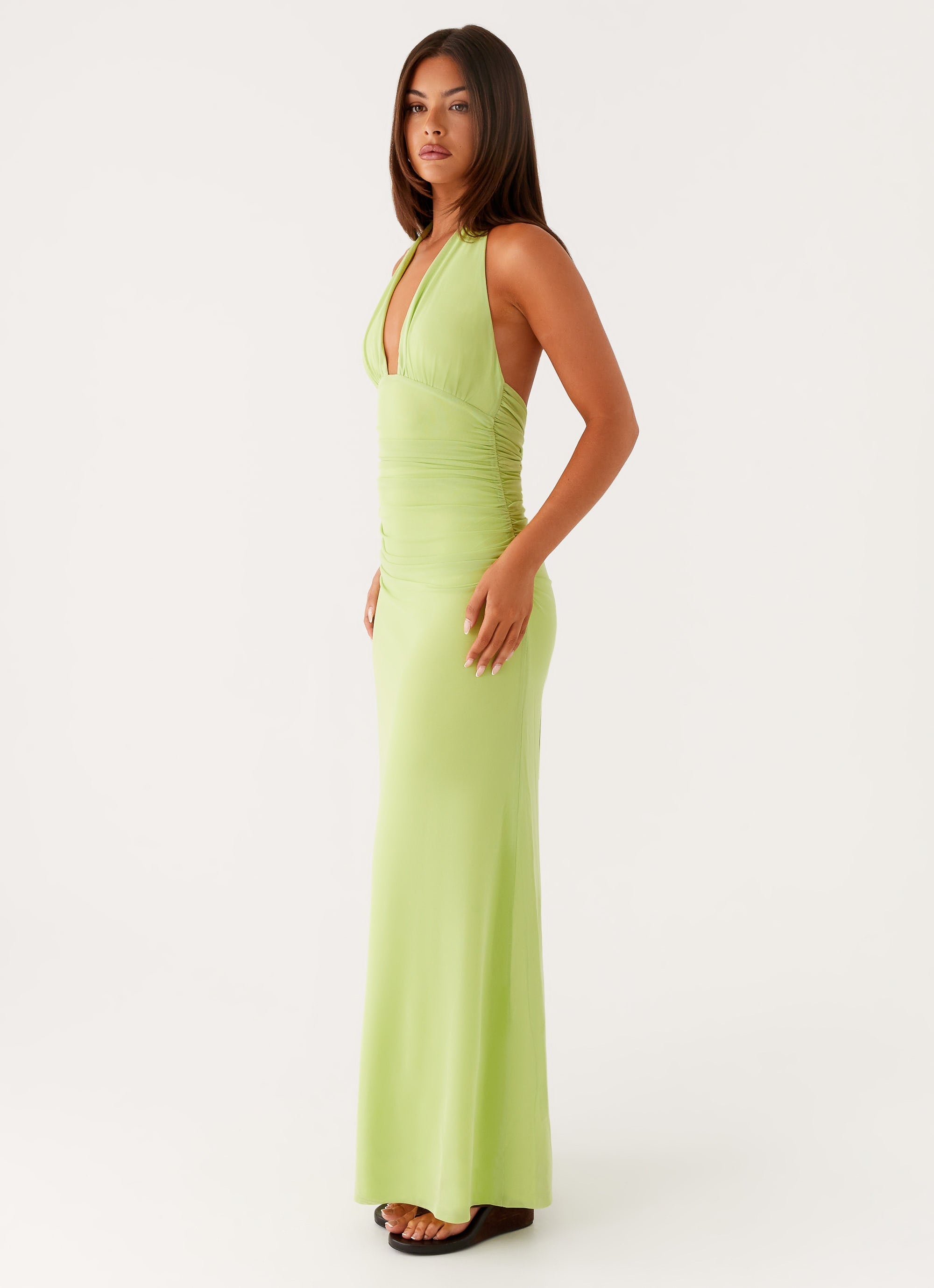 Kerrie Maxi Dress - Lime