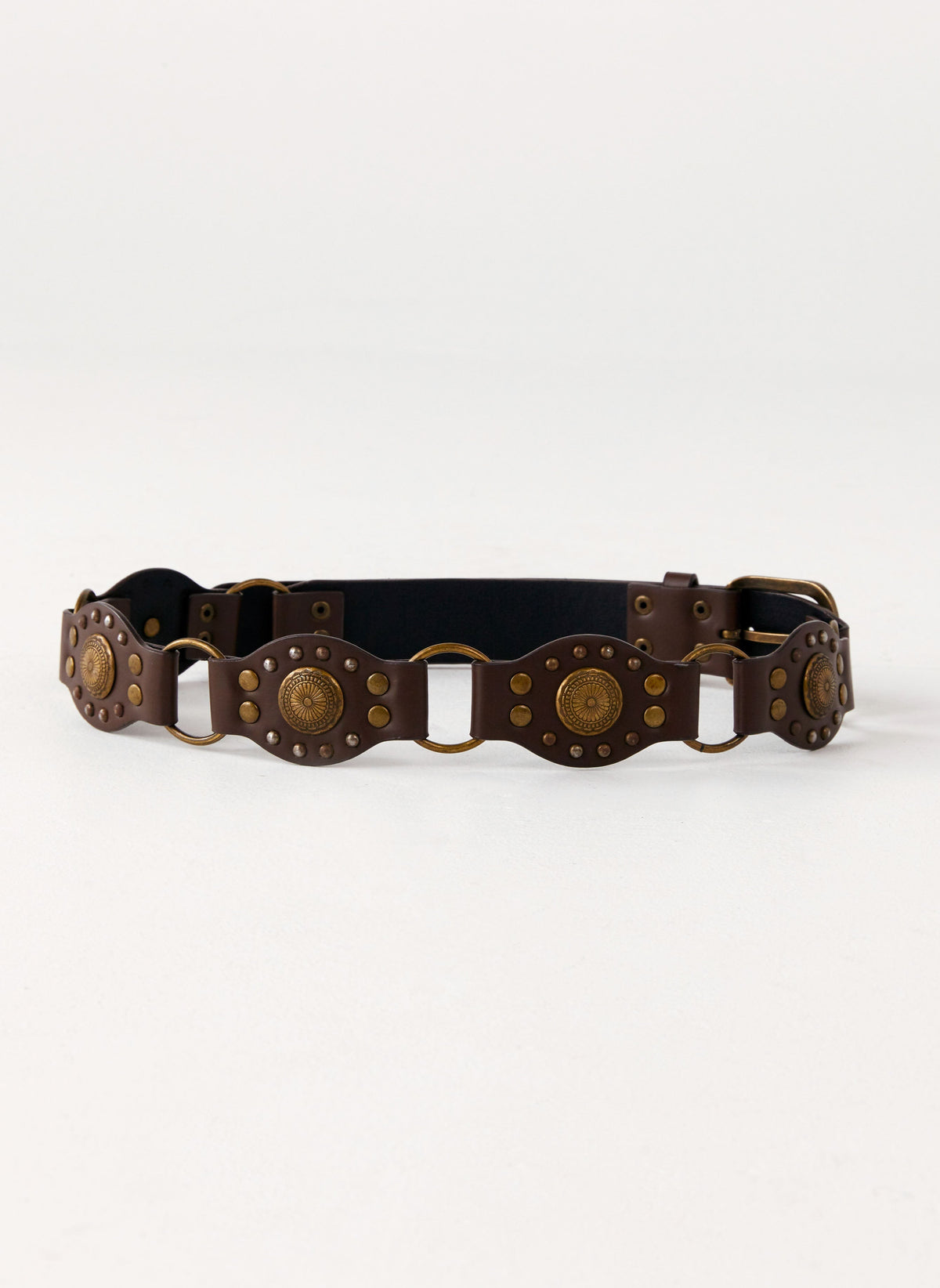 Laina Ring Belt - Brown