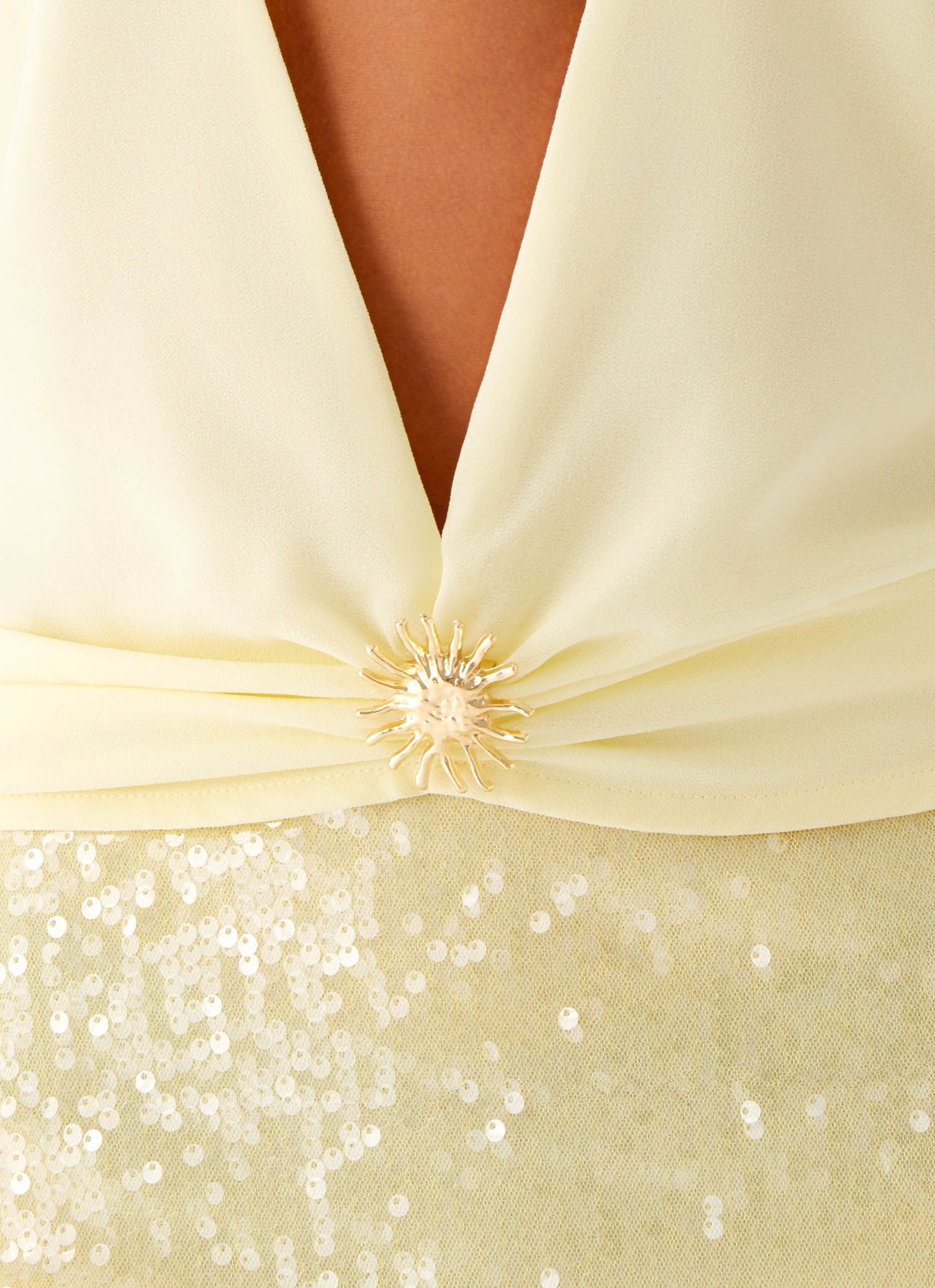 Lilo Scarf Top - Yellow