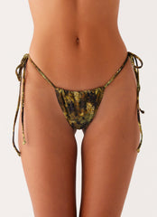 Lissy Bikini Bottoms - Cyber Floral