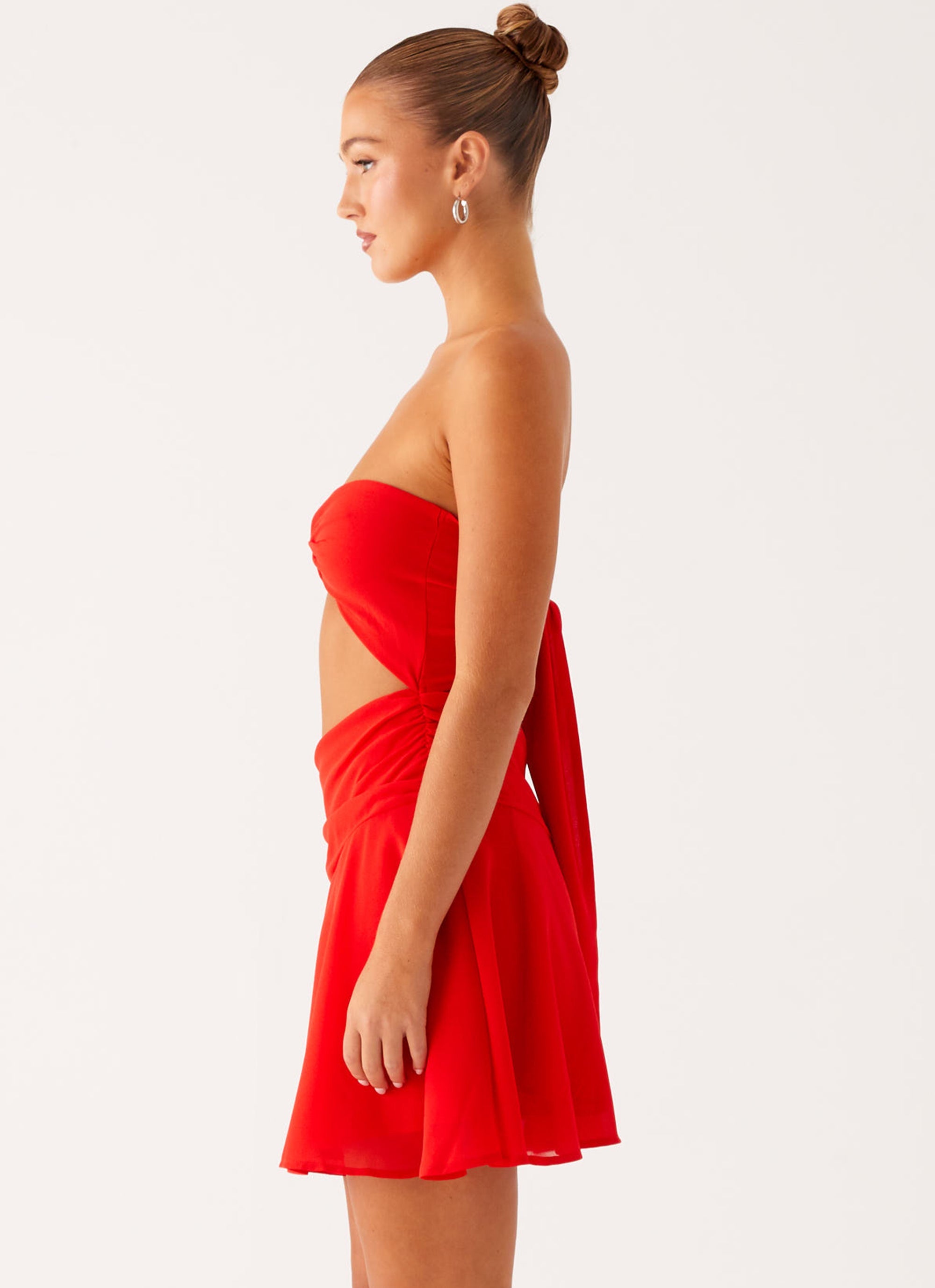 Marbella Mini Dress - Red