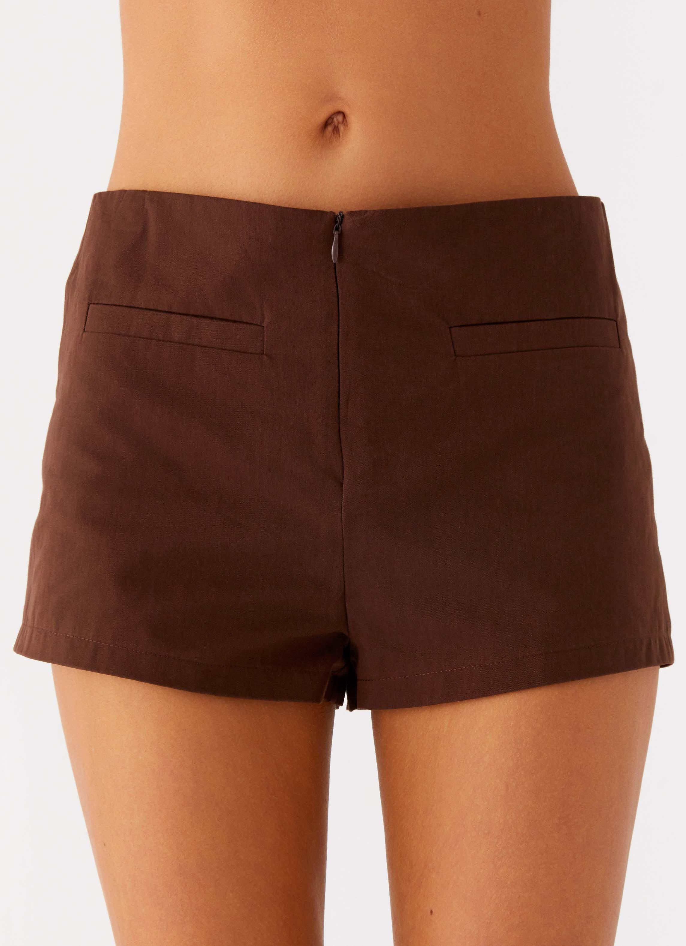 Nia Micro Short - Chocolate