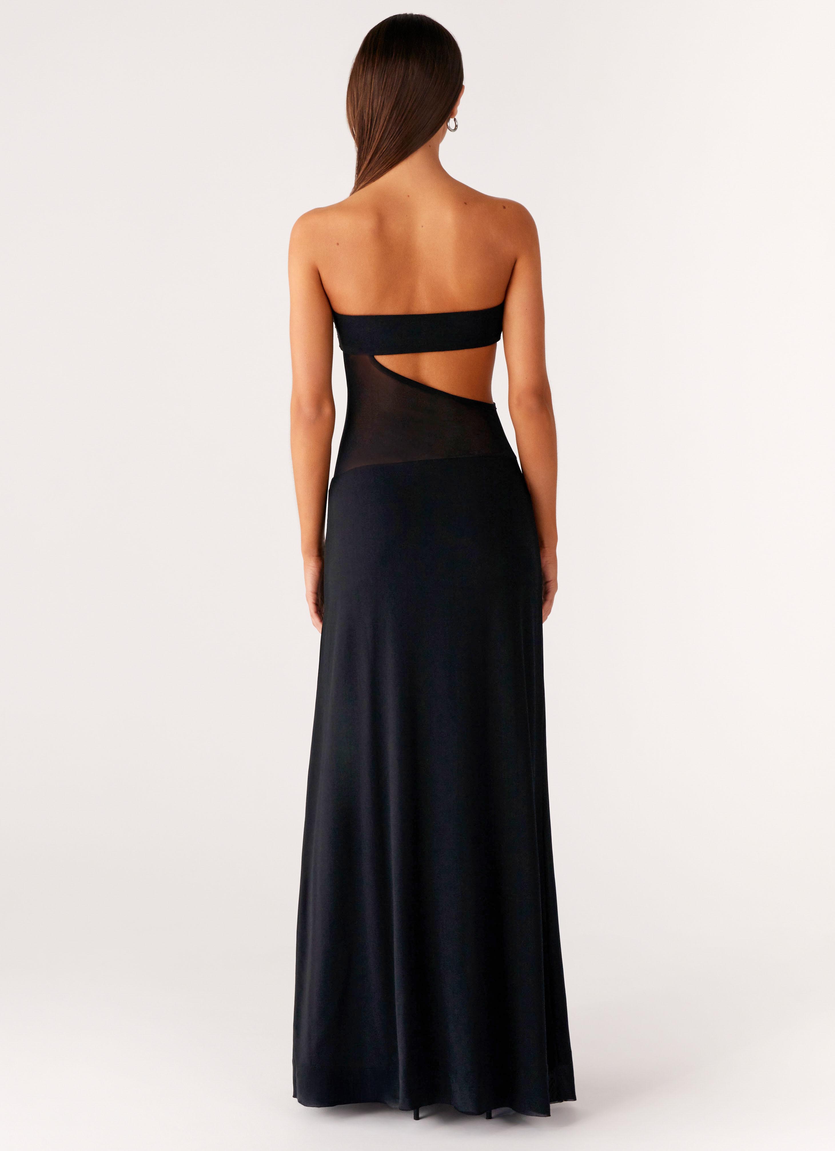 No Apologies Maxi Dress - Black