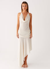 Nyra Midi Dress - Cream