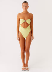 Ocean Tempest One Piece Swimsuit - Lime