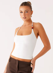 Palm Beach Top - Ivory