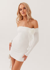 Cecilia Rose Mini Dress - White