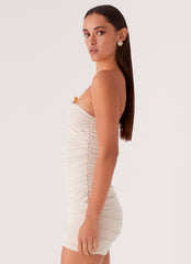 Rudy Mini Dress - Ivory