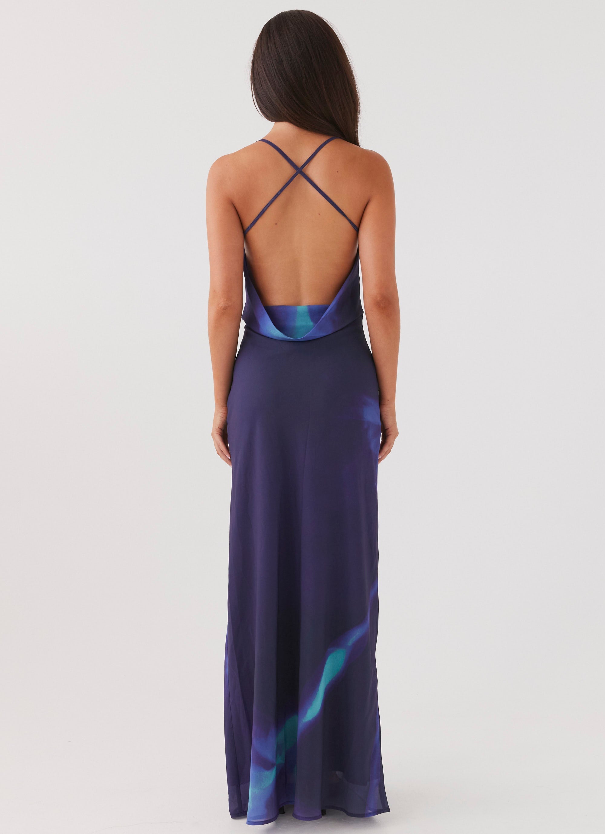 Astra Maxi Dress - Cyber Rose