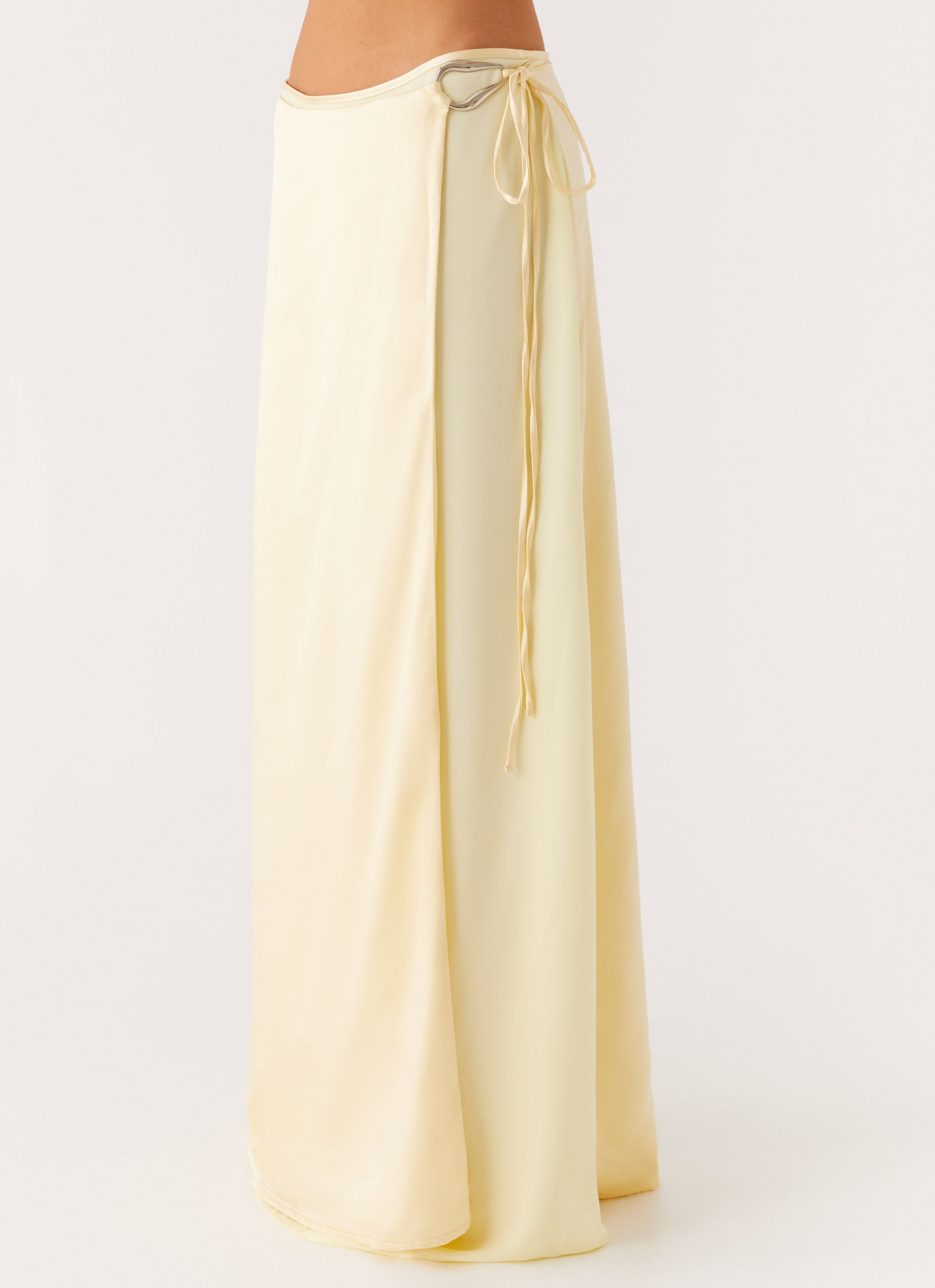 Pollie Maxi Skirt - Yellow